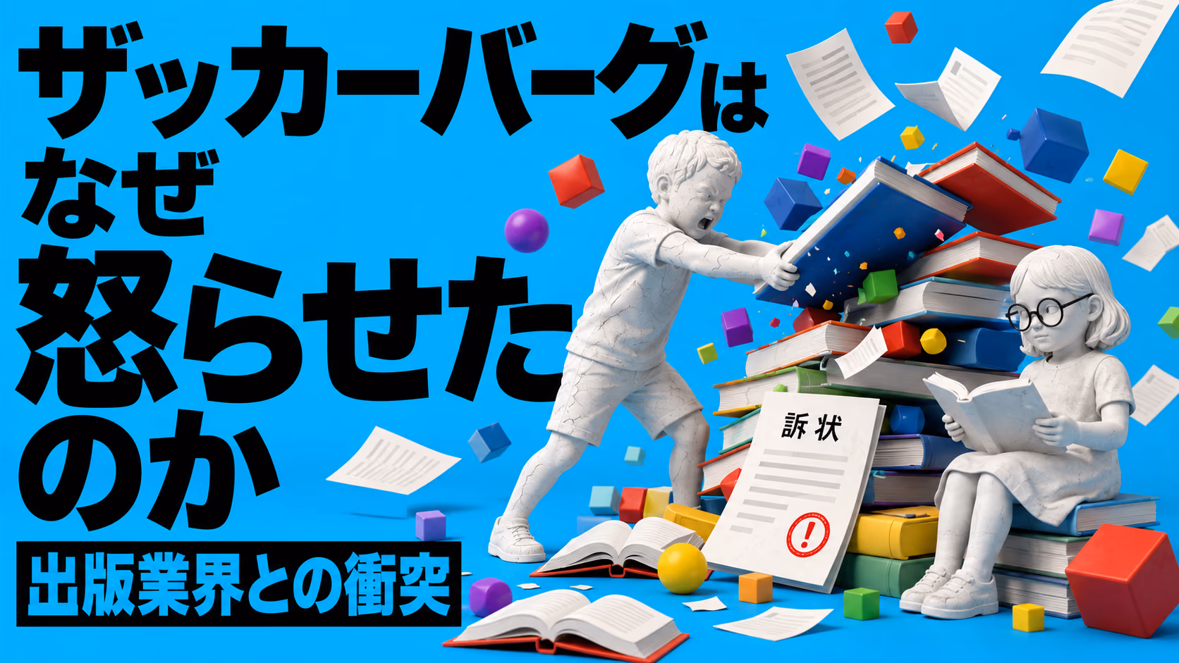 ザッカーバーグのMetaは、なぜ出版社を怒らせたのか