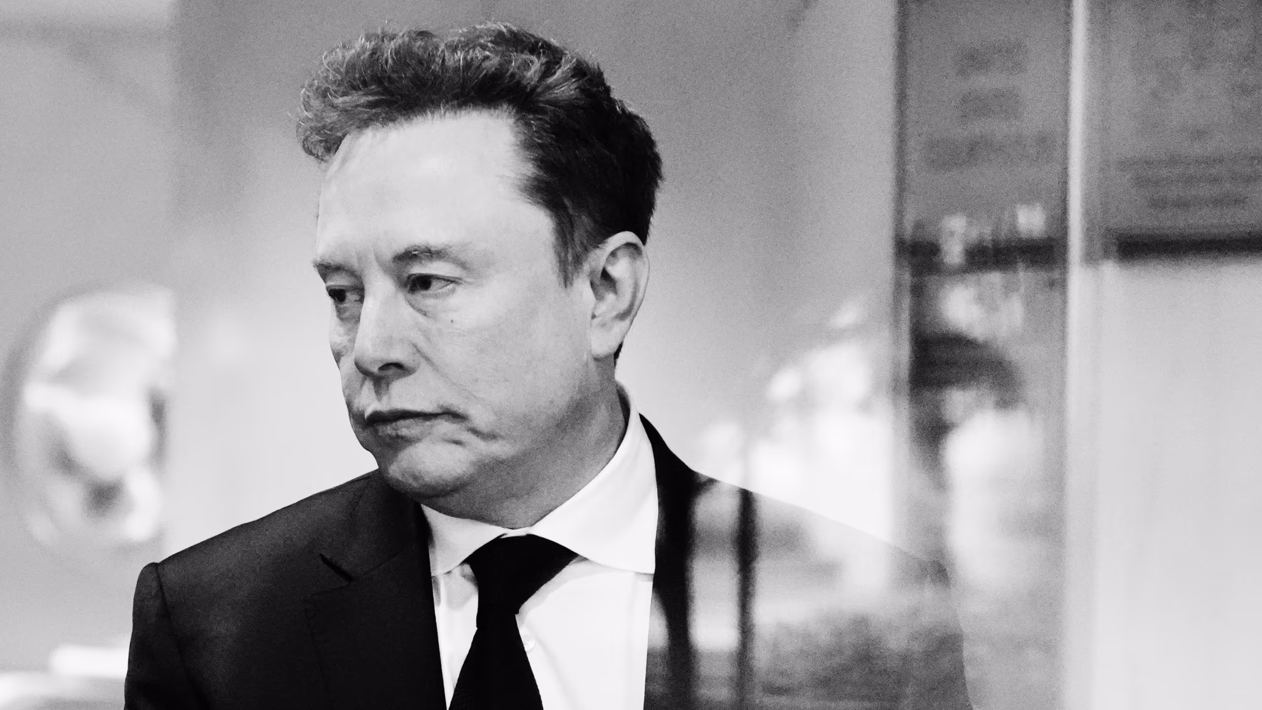 法廷でのイーロン・マスク氏のイメージ