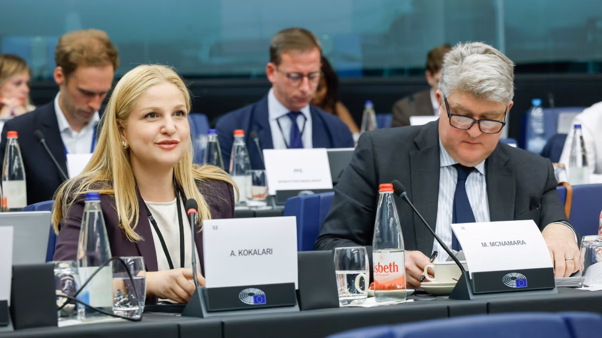 EU AI Act共同報告者MEPアルバ・コカラリ氏とマイケル・マクナマラ氏